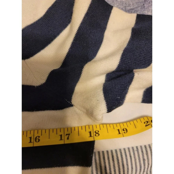 Nautica Womens Lightweight Pullover Blue Off White Sweater - Size Small. EUC - Picture 7 of 9